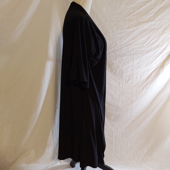 Tiffany & Grey Dress/Jacket 1 Piece Combo Black/White Medium - Picture 7 of 8